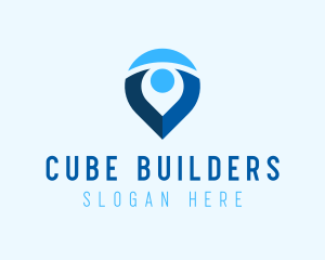 Digital Navigation Application logo design