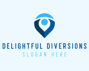 Digital Navigation Application logo design