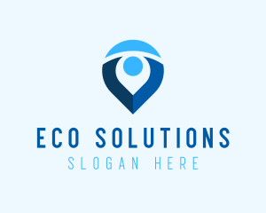 Digital Navigation Application logo design