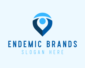 Digital Navigation Application logo design