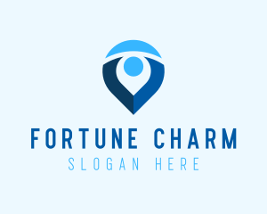 Digital Navigation Application logo design