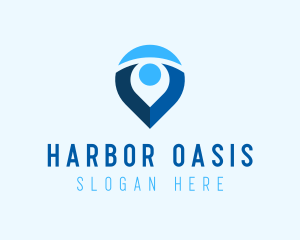 Digital Navigation Application logo design