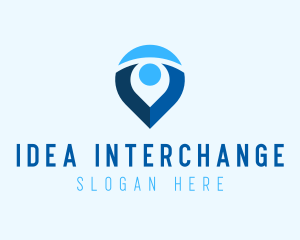 Digital Navigation Application logo design