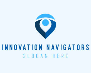 Digital Navigation Application logo design