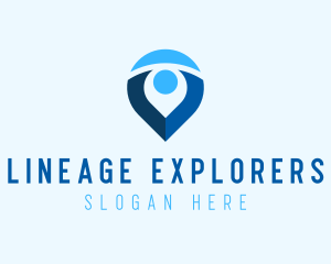 Digital Navigation Application logo design