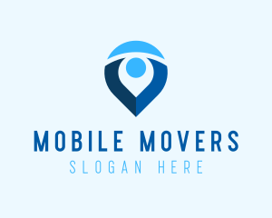 Digital Navigation Application logo design