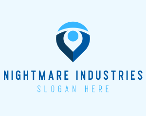 Digital Navigation Application logo design