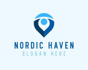 Digital Navigation Application logo design