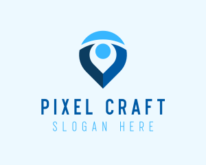 Digital Navigation Application logo design