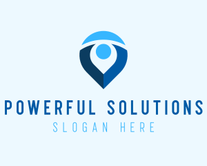 Digital Navigation Application logo design