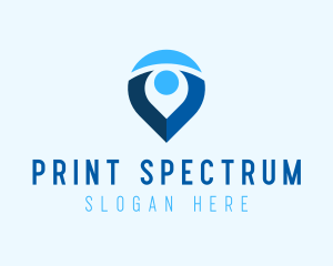 Digital Navigation Application logo design