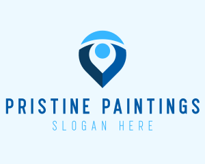 Digital Navigation Application logo design