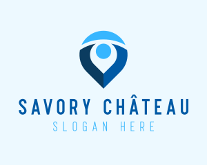 Digital Navigation Application logo design