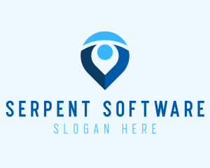 Digital Navigation Application logo design