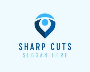 Digital Navigation Application logo design