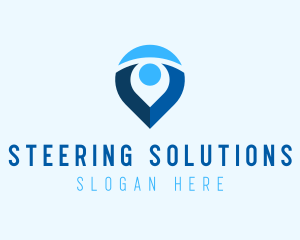 Digital Navigation Application logo design