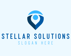 Digital Navigation Application logo design