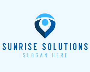 Digital Navigation Application logo design