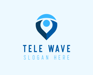 Digital Navigation Application logo design