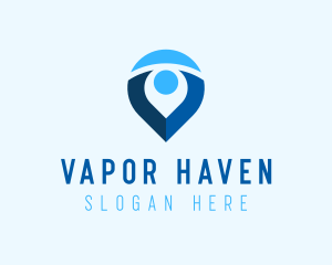 Digital Navigation Application logo design