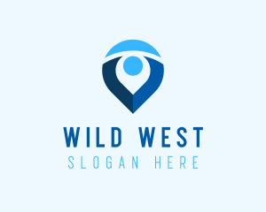 Digital Navigation Application logo design