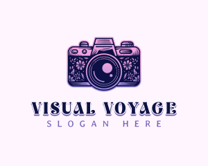 Floral Camera Lens logo