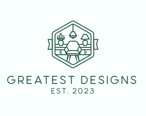 Interior Design Furniture logo design