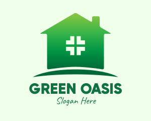 Green Medical Home logo design