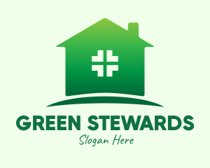 Green Medical Home logo design