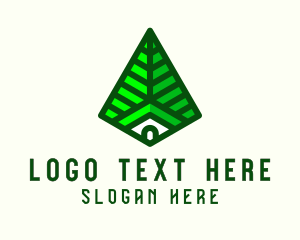 Leaf House Eco Teepee logo
