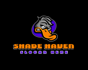 Cool Duck Sunglasses logo design