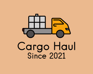 Cargo Delivery Truck  logo design