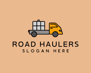 Cargo Delivery Truck  logo design