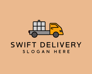 Cargo Delivery Truck  logo design