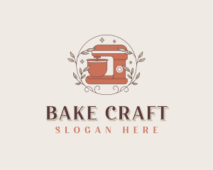 Baking Stand Mixer logo design