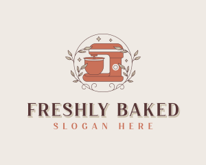 Baking Stand Mixer logo design