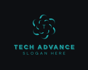 AI Tech Cyberspace logo design