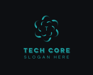 AI Tech Cyberspace logo design