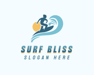 Sea Wave Surfer logo