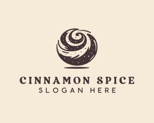 Sweet Cinnamon Roll logo design