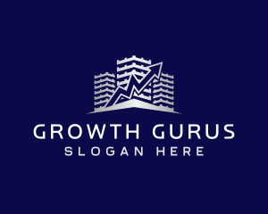 Building Arrow Growth logo design