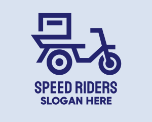 Delivery Scooter Motorcycle logo