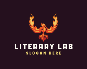 Fire Mythical Phoenix logo