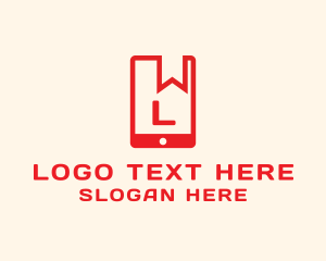 Form - Mobile Bookmark Tablet logo design