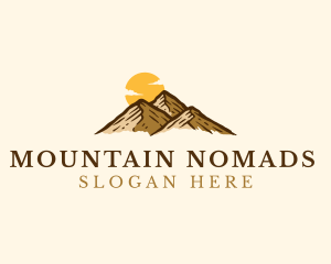 Mountain Peak Climbing logo design