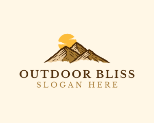 Mountain Peak Climbing logo design