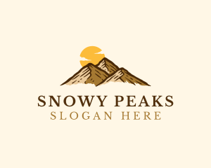 Mountain Peak Climbing logo design