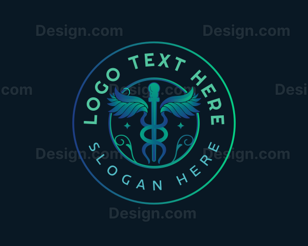 Caduceus Medical Health Logo