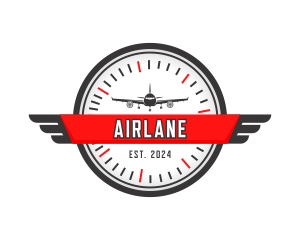 Airplane Flight Aviation logo