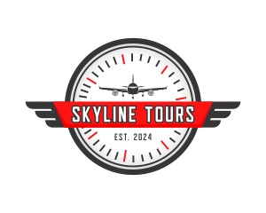 Airplane Flight Aviation logo